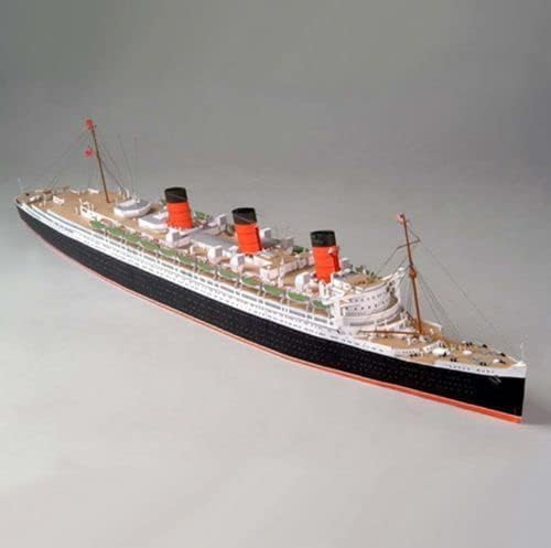 NZPOST 1:400 Scale British Royal Mail Steamer RMS Queen Mary Ocean Liner Paper - Image 4