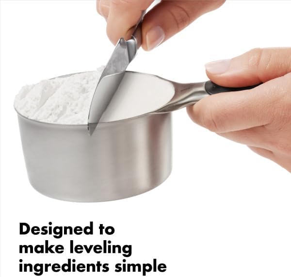 OXO Good Grips 4 Piece Stainless Steel Measuring Cups - Image 5