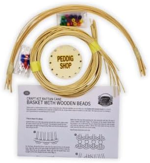 PEDDIG SHOP Beaded Basket Weaving Kit – DIY Rattan Craft Set - Image 8
