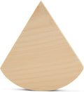 Blank Pie Slice Tiered Tray Decor 4-1/4-inch x 4-inch, by Woodpeckers by Woodpeckers