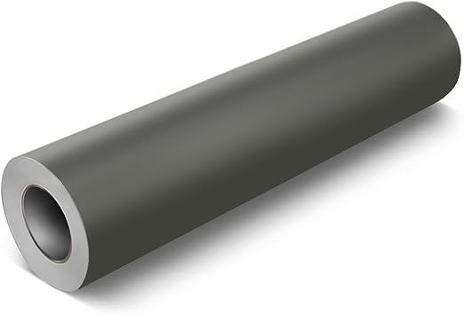 VViViD DECO65 Dark Grey Matte Permanent Adhesive Craft Vinyl by VVIVIDVINYL