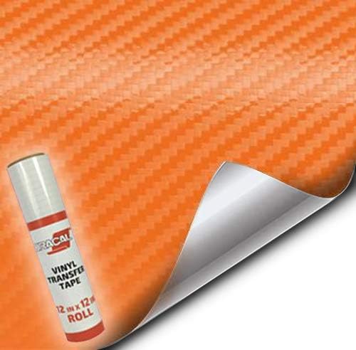 VViViD Craft 3D Carbon Fibre Textured Vinyl Sheet 1ft x 5ft by VVIVIDVINYL