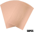 300 Pieces Toner Reactive Foil 6 Assorted Color Foil Paper Sheets - Image 4
