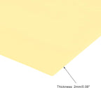 uxcell Light Yellow EVA Foam Sheets, 11.8x7.9 in 1.8mm Thick Handicraft Foam - Image 3