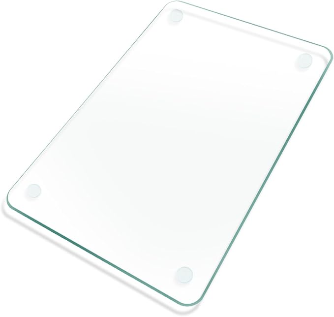 Tempered Glass Cutting Board, 18x24" Cutting Board by Unknown