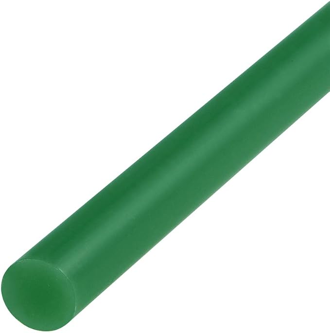 uxcell Mini Hot Glue Sticks for Glue Gun 7mm x 100mm Dark Green 12pcs - Image 3