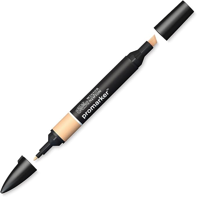 Winsor & Newton ProMarker, Unisex Felt Tipped Marking Pen, 2 inbuilt Nibs by WinsorNewton
