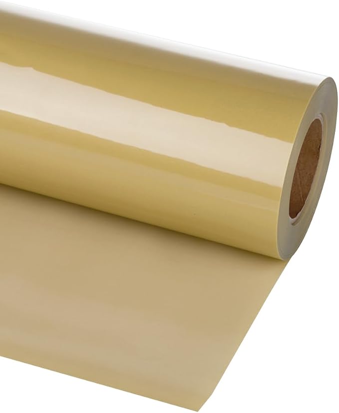 guangyintong Heat Transfer Vinyl Soil Golden HTV Rolls, Matte Surface HTV Vinyl by guangyintong
