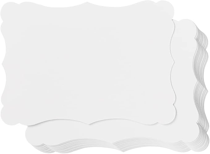 50 Pack Blank Kraft Greeting Cards, 4x6IN | Thick Cardstock Paper, by Homtable