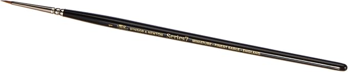 Winsor & Newton Series 7 Kolinsky Sable Miniature Watercolor Brush - Image 3