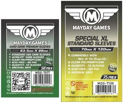 Mayday Games Rebel Princess Deluxe Edition -Premium Compatible Card Sleeve by MAYDAYGAMES