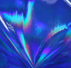 VViViD Deco65 Holographic Blue Chrome Permanent Adhesive 20FT x 1FT Craft Vinyl - Image 3