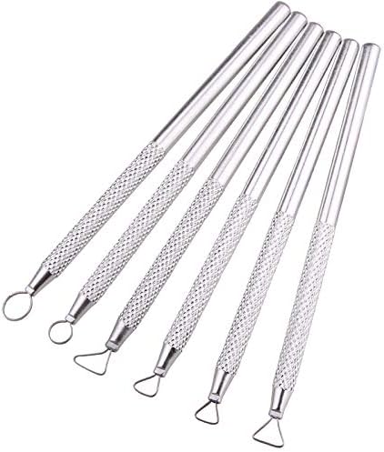Zuoyou 6 PCS Clay Pottery Sculpting Tools Set Pottery Clay Sculpture Caving - Image 3