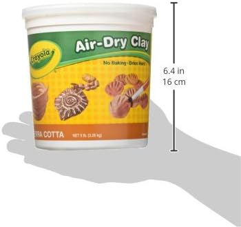 Crayola Air Dry Clay for Kids, Reusable Bucket of Terra Cotta Clay for Sculpting - Image 7
