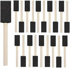 20 Pcs Foam Paint Brushes, Foam Brushes by Unknown