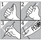 TIDI PenBlade Retractable Utility Knife, Blade Sizes 10, and 15 ― - Image 9