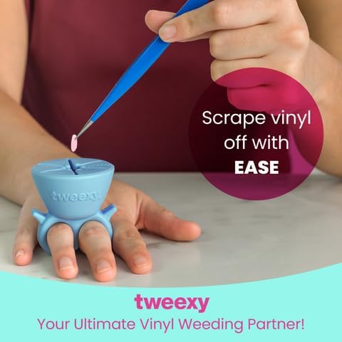 tweexy Craft Vinyl Weeding Scrap Collector Ring - Image 8