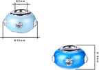 120 Pieces Assorted European Craft Beads Large Hole Lampwork Spacer Beads - Image 4