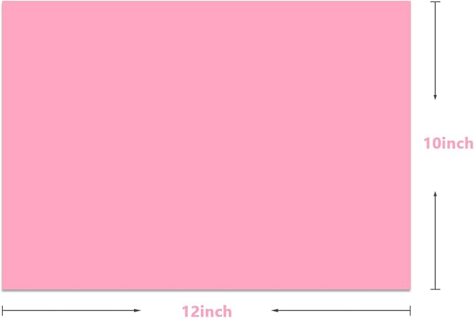 3D Puff Heat Transfer Vinyl 3 Sheets 12"x10"-Peach Pink | 3D Puffy Iron-on htv - Image 2