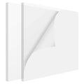 PINGEUI 2 PCS 12 x 12 x 3/8 Inch Clear Acrylic Plexiglass Sheets, Durable by PINGEUI