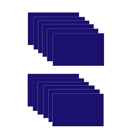 XLNTECH 100% Laser Engraving Double Color Sheet, Dark Blue/White by MaterialsParts