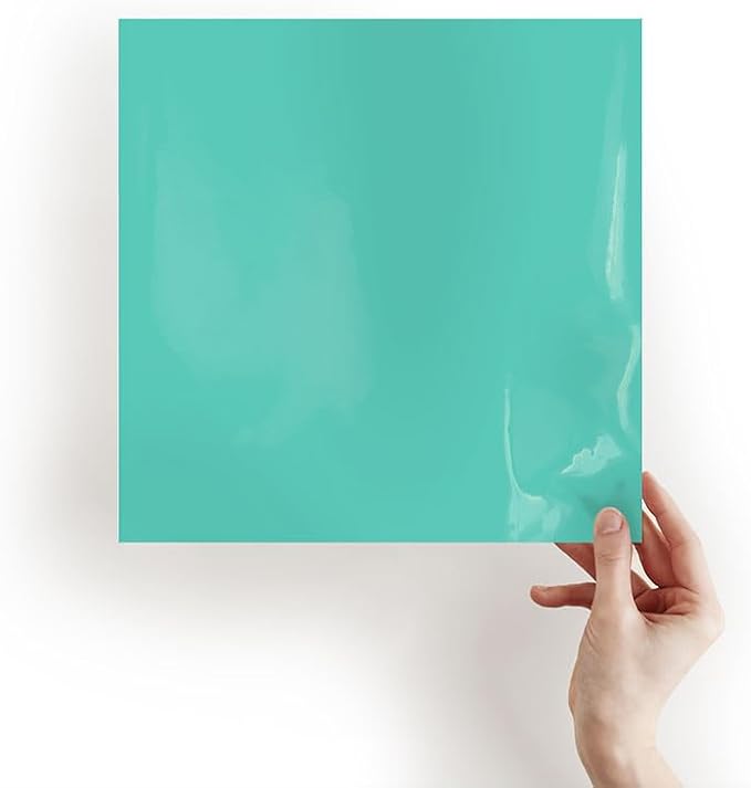 ORACAL 951 Mint Blue Gloss Permanent Adhesive Vinyl Roll - Image 2