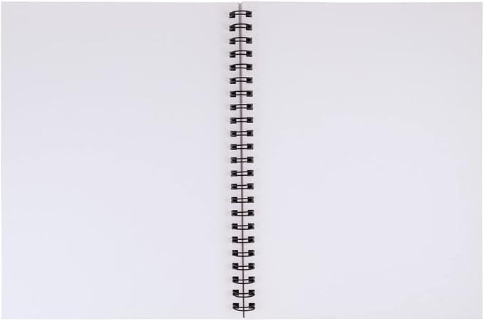 UCreate Fashion Poly Sketch Book Abstract Design, Neon 75 Sheets - Image 4
