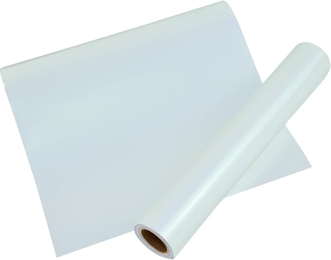 Chameleon HTV Vinyl, Gradient Iron On Vinyl White to Light Green 12" x6ft | - Image 7
