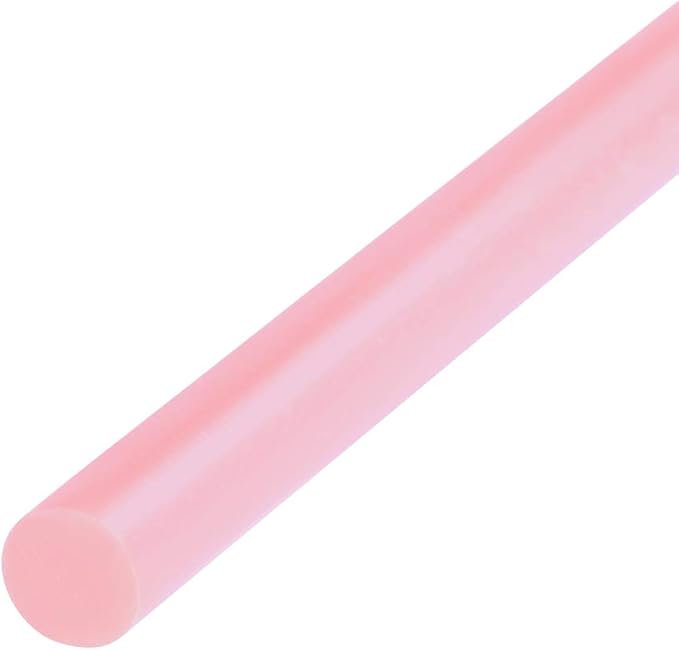 uxcell Mini Hot Glue Sticks for Glue Gun 7mm x 100mm Pink 12pcs - Image 3
