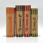 L LIKED Preformed Coin Wrappers Rolls - Image 2