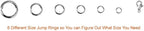 Paxcoo 1500Pcs Silver Jump Rings - Image 3