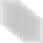 10 PCS Heat Resistant Clear Acetate Sheets by Unknown