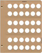Dansco US/Canada Cents Blank Coin Album - Image 3