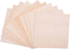 10pcs Balsa Wood Sheets Ply, 100/200/300mm Long Solid Wood Boards, 1-8mm Thin - Image 4