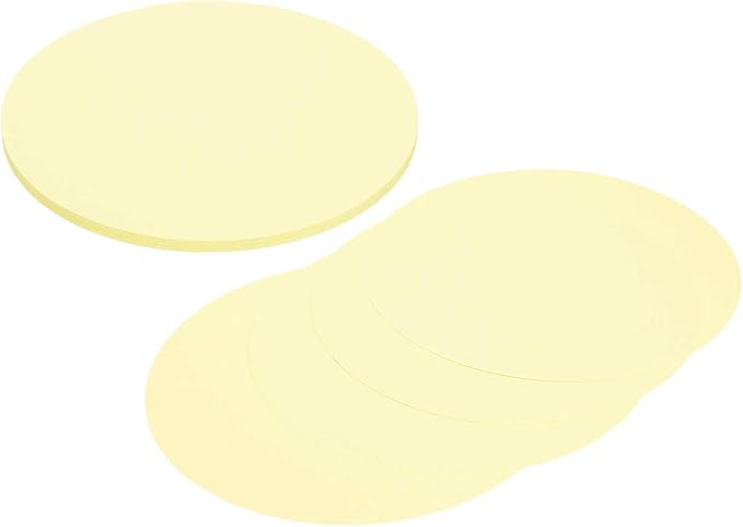 MECCANIXITY 24 Pcs Circle Card Stock, 9.8 Inch Round Cutouts Paper Thick by MECCANIXITY