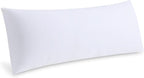Leeden Full Body Pillow for Adults, Firm and Fluffy Long Pillow Insert by LEEDEN