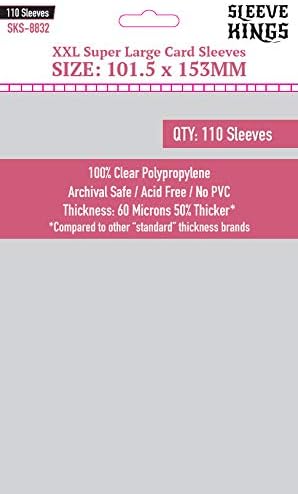 Sleeve Kings XXL Super Large Card Sleeves 101.5 X 153 mm - Image 3