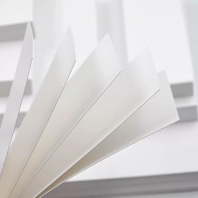 100 Sheets White Cardstock Thick Paper - Image 3