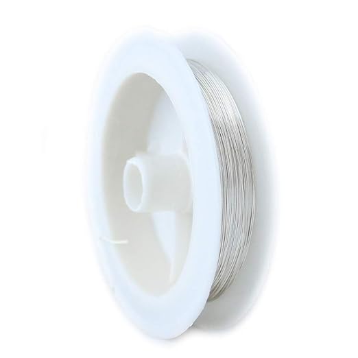 925 Sterling Silver Wire, 24 Gauge, Half Hard, 50FT by CRAFT WIRE | Sterling - Image 3