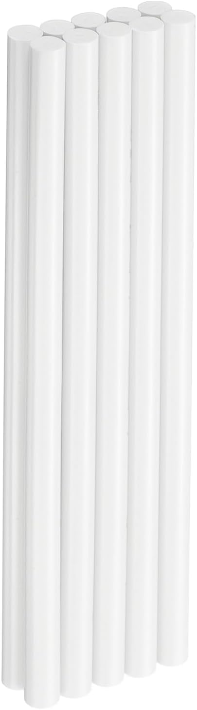 HARFINGTON 10pcs Hot Glue Sticks 0.43" Dia x 9.84" Long EVA Mini Hot Melt by HARFINGTON