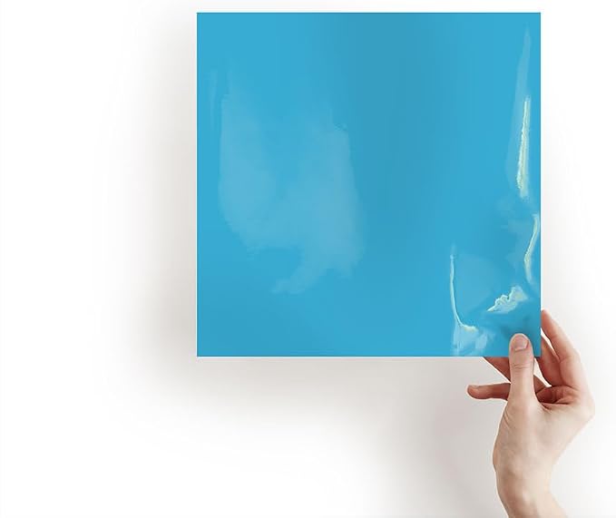 3M 7125 Peacock Blue Gloss Permanent Adhesive Vinyl Roll - Image 2