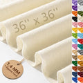 Ivory Felt Fabric 36'' X 36'', 1.4mm Large Felt Sheets Soft Durable Crafts Felt by FEIYAUMI
