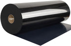 FUNKAKA Black HTV Heat Transfer Vinyl Rolls, Adhesive Vinyl by FUNKAKA