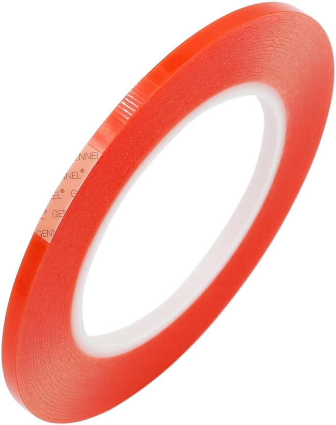 4mm x 25M Clear Double Sided Strong Adhesive Tape | Ultra Thin Acrylic Tape - Image 2