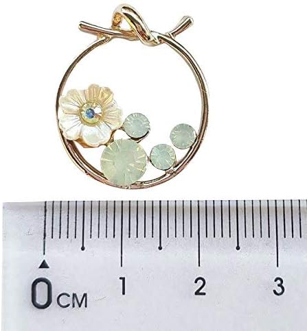 Chenkou Craft Random 20pcs Wholesale Lots Mix Alloy Resin Rhinestone Flowers - Image 5