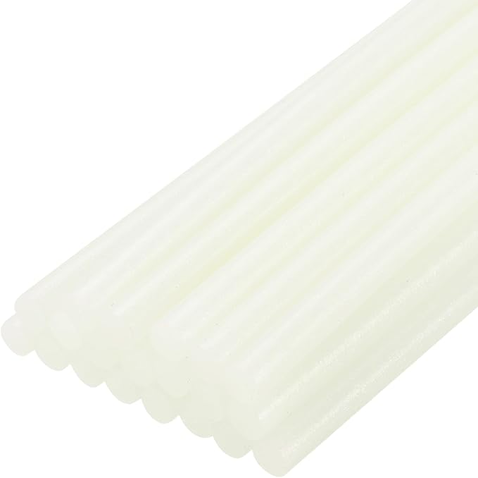 uxcell 20pcs Hot Glue Sticks for Glue Gun 11mm/0.43-inch x 8-inch Mini Hot Melt by uxcell
