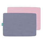Biloban Mini Crib Sheets Fitted, 2 Pack Mini Crib Sheet Fits - Image 6