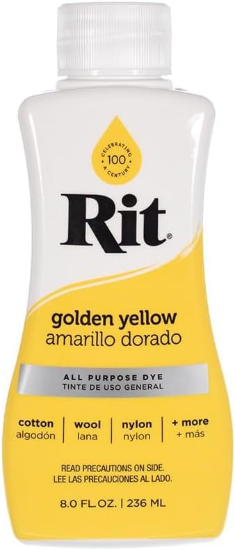 Rit Dye – 8 Oz. Liquid Fabric Dye by CraftCounty
