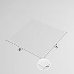 5 Pack 8"x8"x0.04" Thick Acrylic Sheets Transparent Plexiglass Panels - Image 2
