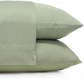 Cariloha Classic 2-Piece Twill Pillowcase Set | Sage | Standard | Viscose by Cariloha